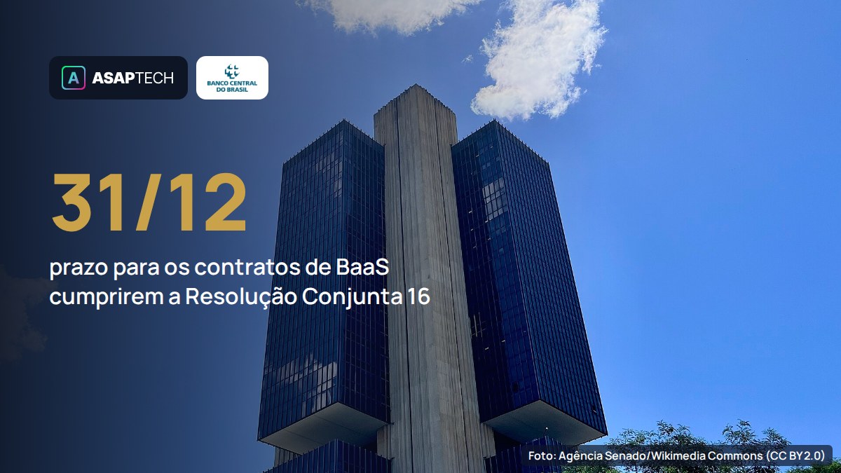 Contratos de Banking as a Service têm até 31 de dezembro para se adequar às regras do BC, em mercado que pode chegar a US$ 2,06 bilhões