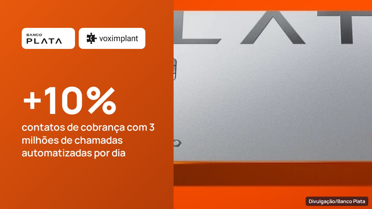 Banco Plata eleva em 10% os contatos de cobrança com 3 milhões de chamadas automatizadas por dia