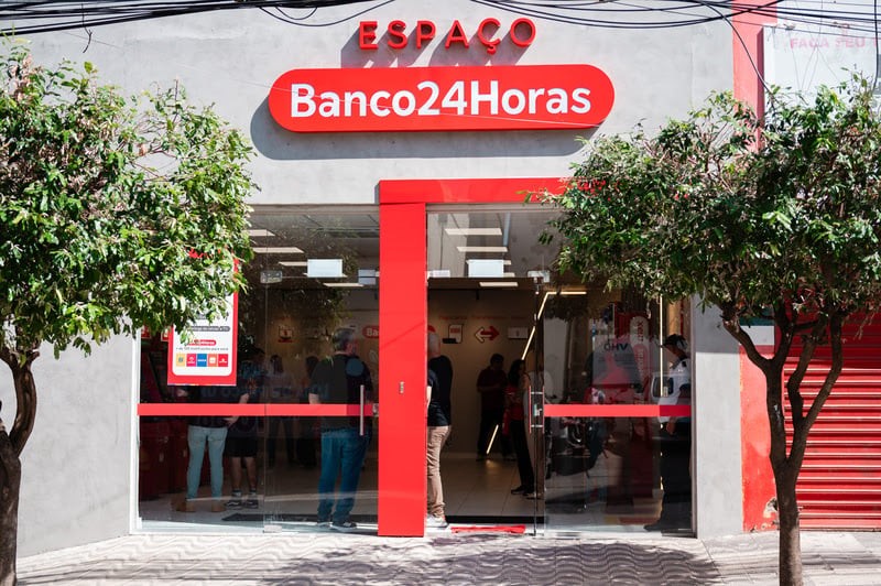 Tecban testa em Cuiabá espaço físico de 150 m² compartilhado por bancos, o primeiro Espaço Banco24Horas